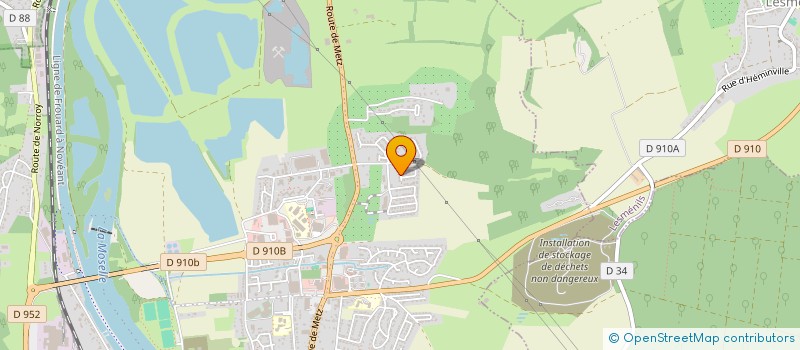 localisation de l'entreprise AD TRANSPORT  PONT-A-MOUSSON