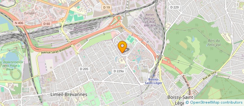 localisation de l'entreprise AD TRAVAUX à BOISSY-SAINT-LEGER