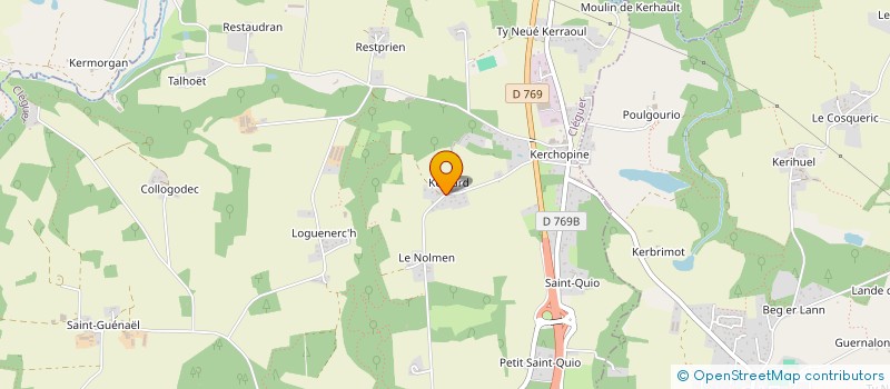 localisation de l'entreprise AD TRUCKS SERVICES  CLEGUER