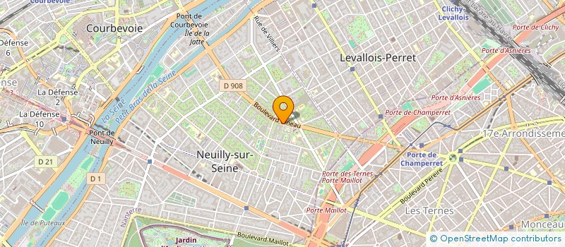 localisation de l'entreprise AD UNITS à NEUILLY-SUR-SEINE
