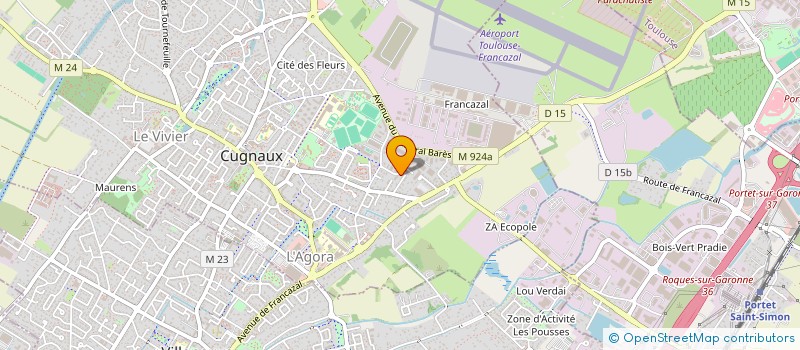 localisation de l'entreprise AD VALIDEM IMMO TOULOUSE  CUGNAUX