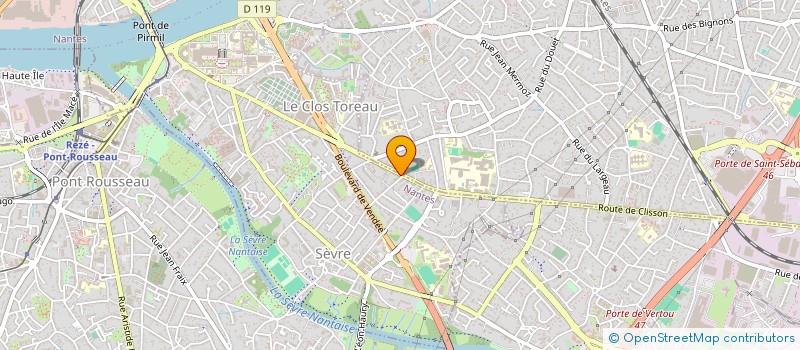 localisation de l'entreprise AD VALOREM COURTAGE à NANTES