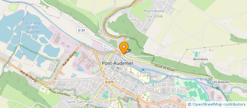 localisation de l'entreprise AD VAP à PONT-AUDEMER