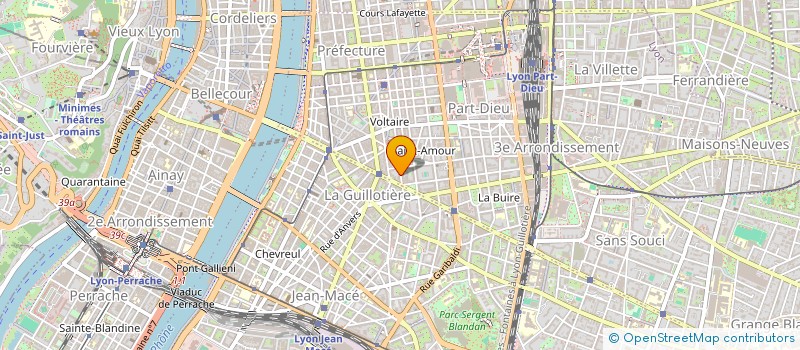 localisation de l'entreprise AD VELVET ARCHITECTURE  LYON