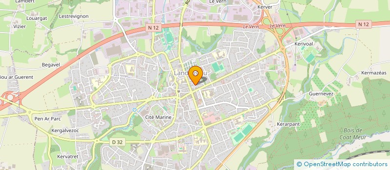 localisation de l'entreprise AD VICTORIAM à LANDIVISIAU