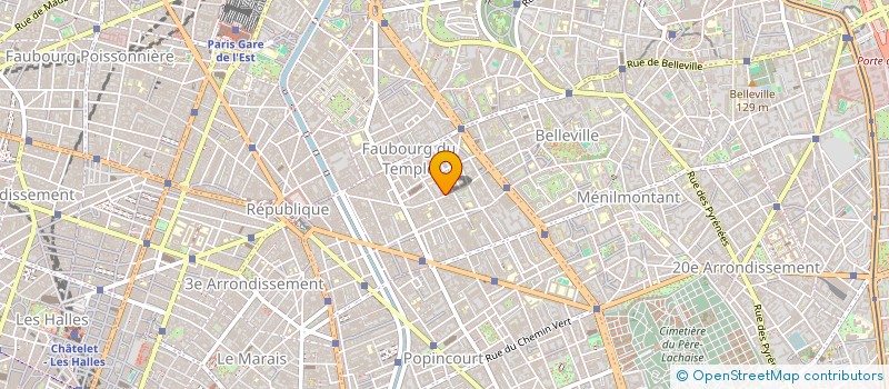 localisation de l'entreprise AD VITAM COURT  PARIS