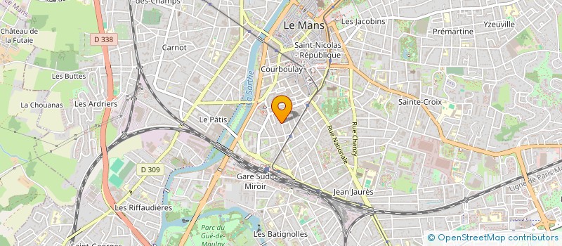 localisation de l'entreprise AD.WARE  LE MANS