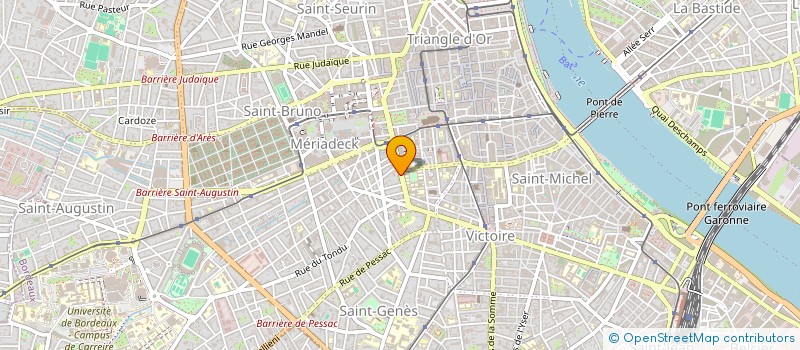 localisation de l'entreprise AD WORKS à BORDEAUX