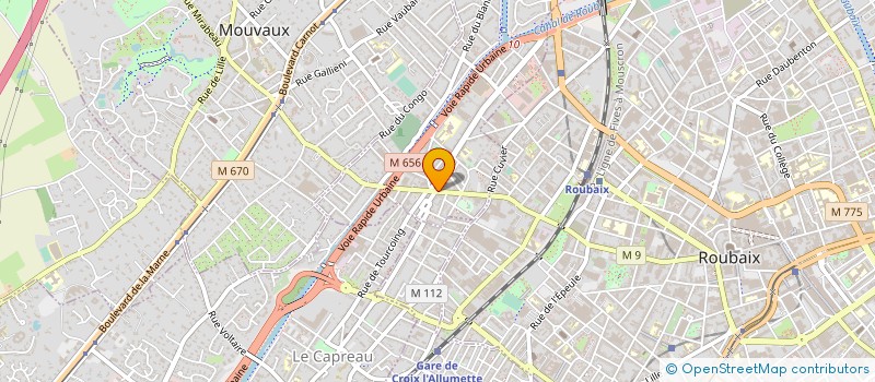 localisation de l'entreprise AD-WORKS  TOURCOING