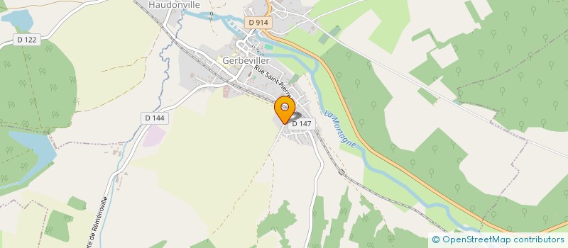 localisation de l'entreprise AD YOGI FORCE DE VIE  GERBEVILLER