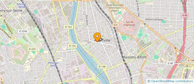 localisation de l'entreprise AD2 FORMATION  ALFORTVILLE