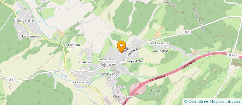 localisation de l'entreprise AD2 IMMOBILIER  PELOUSEY