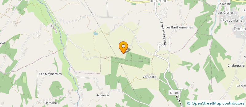 localisation de l'entreprise AD2C  SAINT-MEARD-DE-DRONE