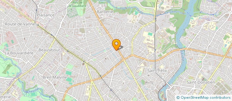 localisation de l'entreprise AD2C IMMO  NANTES