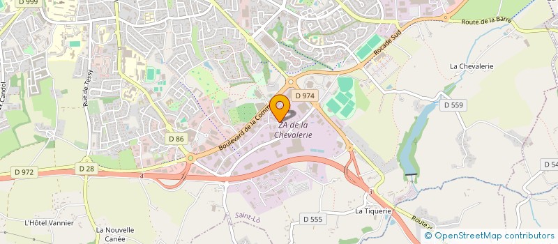 localisation de l'entreprise AD2J BATIMENT à SAINT-LO