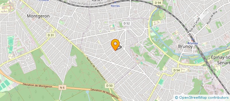 localisation de l'entreprise AD2L CONSULTING à YERRES