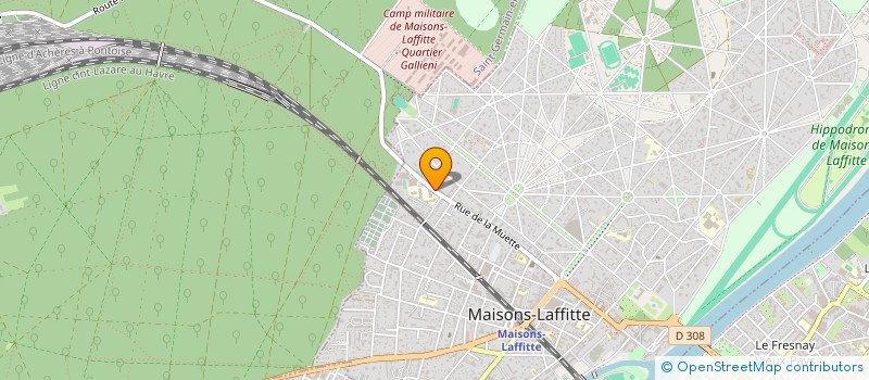localisation de l'entreprise AD2R ENERGIE à MAISONS-LAFFITTE