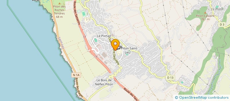 localisation de l'entreprise AD2SSL DEVELOPPEMENT à SAINT-LEU