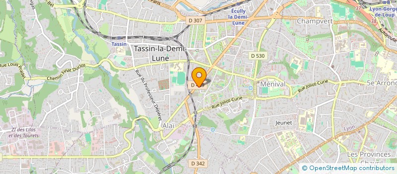 localisation de l'entreprise AD3  TASSIN-LA-DEMI-LUNE