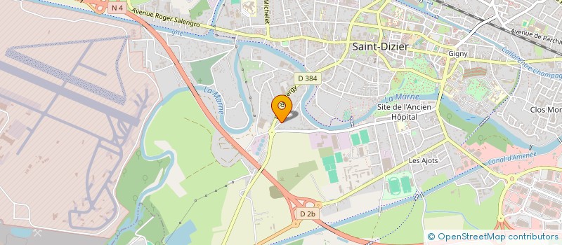 localisation de l'entreprise AD3E  SAINT-DIZIER