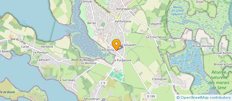 localisation de l'entreprise AD4ADA à SENE