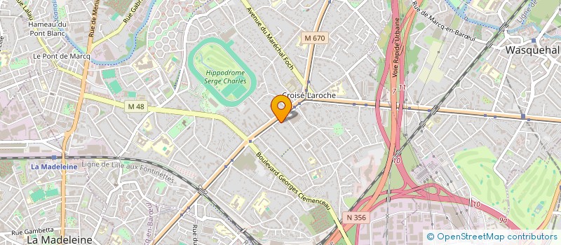 localisation de l'entreprise AD4LD à MARCQ-EN-BARŒUL