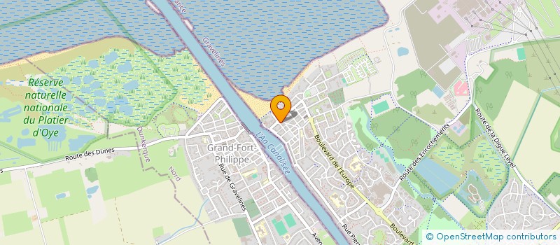 localisation de l'entreprise AD54 à GRAVELINES