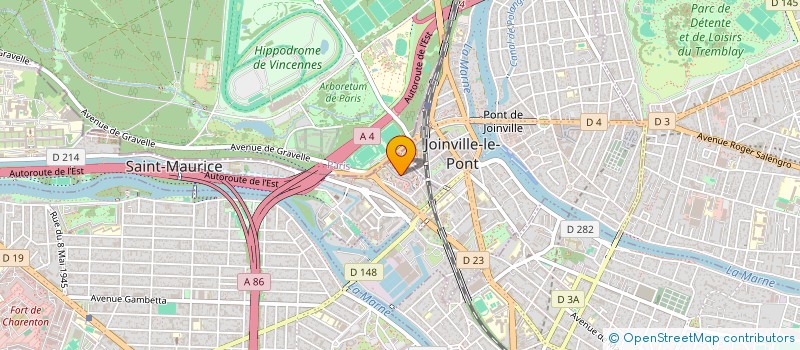 localisation de l'entreprise AD6D à SAINT-MAURICE