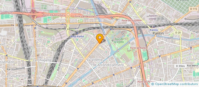 localisation de l'entreprise AD7 SERVICES  PARIS