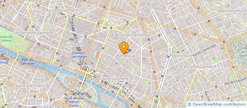 localisation de l'entreprise ADA  PARIS 3