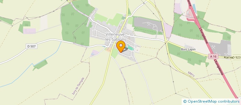 localisation de l'entreprise ADA  VILLENEUVE-LES-SABLONS