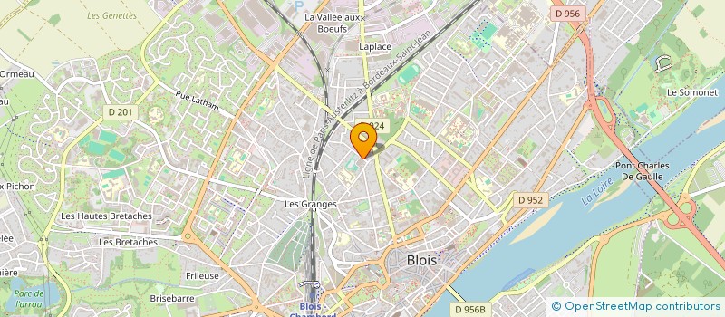 localisation de l'entreprise ADA AIKIDO  BLOIS