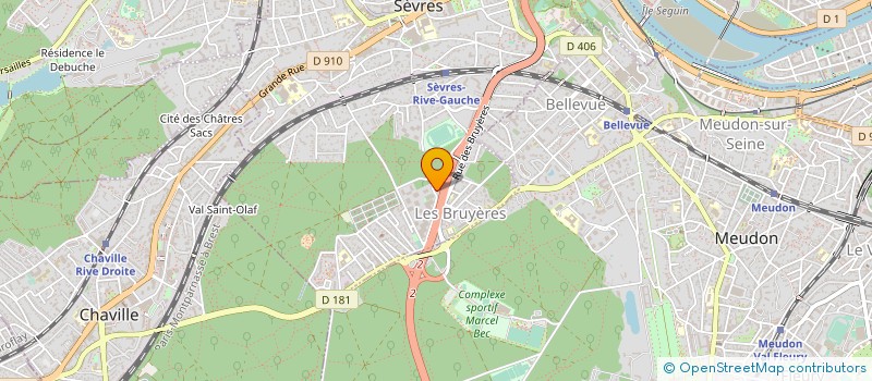 localisation de l'entreprise ADA ATELIER DE L ANNONCIATION à SEVRES