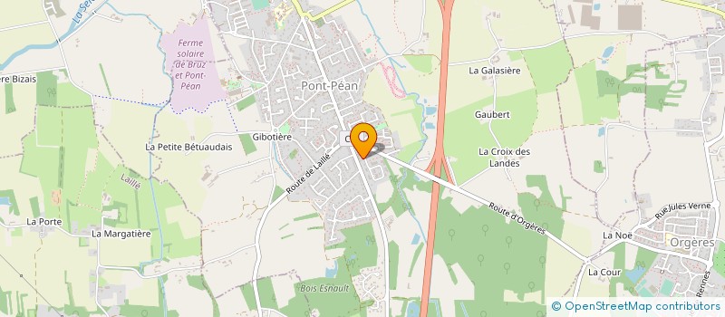 localisation de l'entreprise ADA BAT à LA COURNEUVE