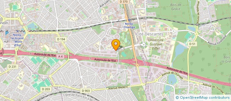localisation de l'entreprise ADA BAT à ARPAJON