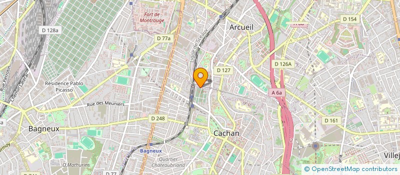 localisation de l'entreprise ADA BAZAN CONSEIL à ARCUEIL