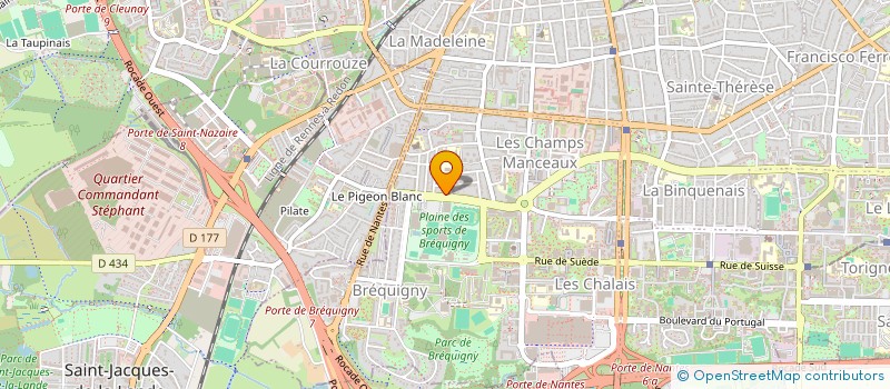 localisation de l'entreprise ADA & CO  RENNES