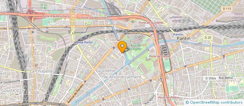 localisation de l'entreprise ADA CONSEIL  PARIS