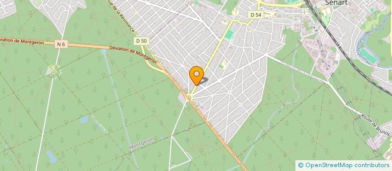 localisation de l'entreprise ADA CONSEIL à BRUNOY