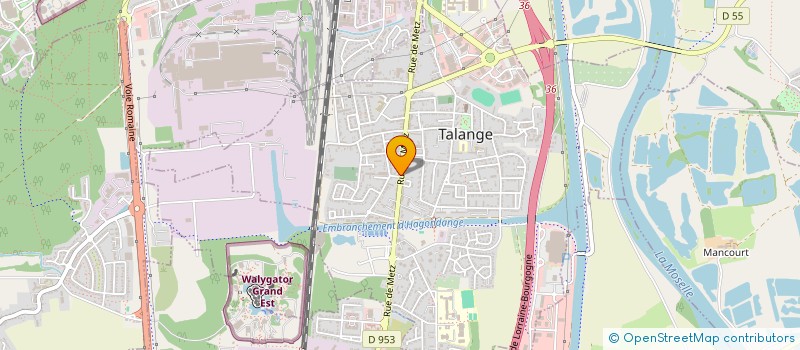 localisation de l'entreprise ADA COURS ACADEMY  TALANGE