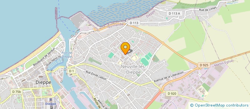 localisation de l'entreprise ADA'NAAN à DIEPPE