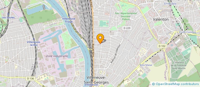 localisation de l'entreprise ADA (PACHA MEUBLES) à VILLENEUVE-SAINT-GEORGES