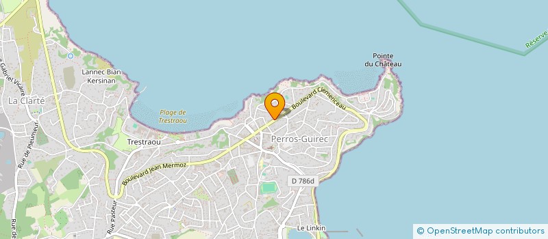 localisation de l'entreprise ADA RESTAURATION  PERROS-GUIREC