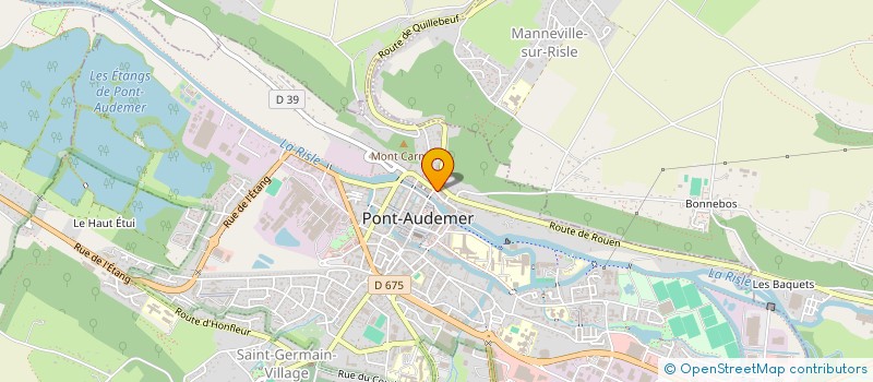 localisation de l'entreprise ADA TACOS  PONT-AUDEMER