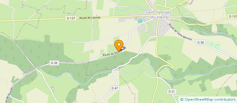 localisation de l'entreprise ADAA  SAINT-GEORGES-DU-VIEVRE