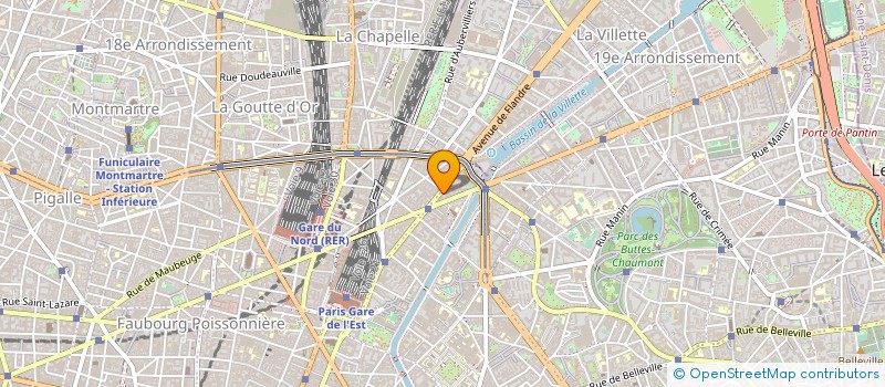 localisation de l'entreprise ADAAB à PARIS