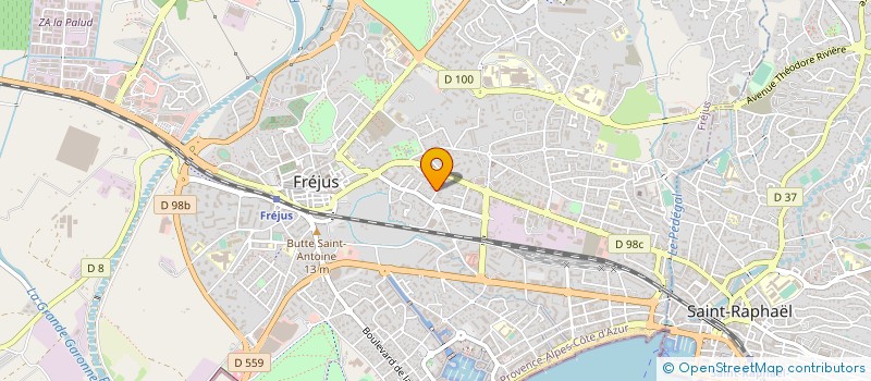 localisation de l'entreprise ADAAGRI à FREJUS