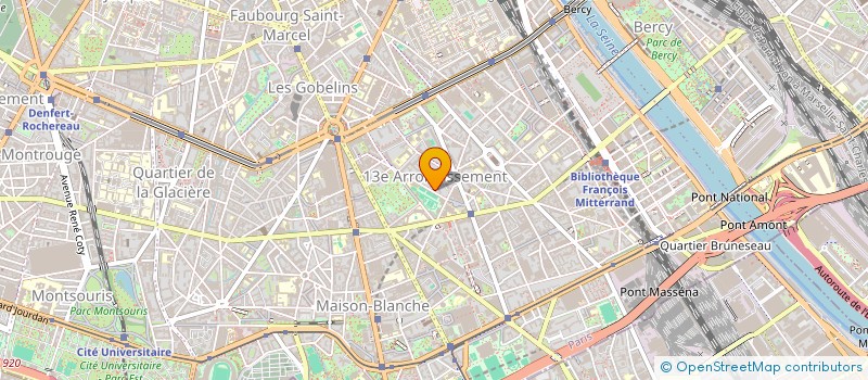 localisation de l'entreprise ADAB (ASSOCIATION POUR LE DEVELOPPEMENT DE L'AGRO-ECOLOGIE A BANDIKIDI)  PARIS