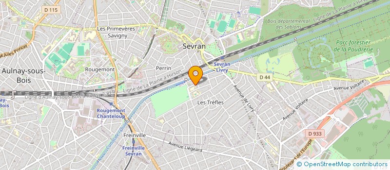 localisation de l'entreprise ADABM à SEVRAN