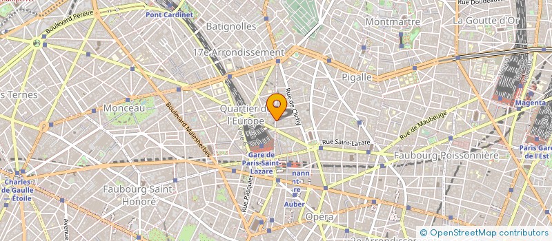 localisation de l'entreprise ADACORE à PARIS